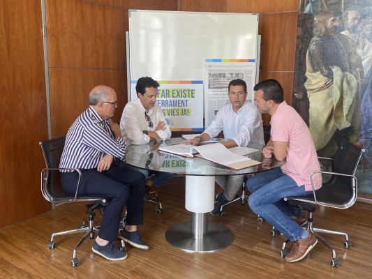 El PP moviliza a sus cargos provinciales y nacionales para soterrar las vías en Alfafar