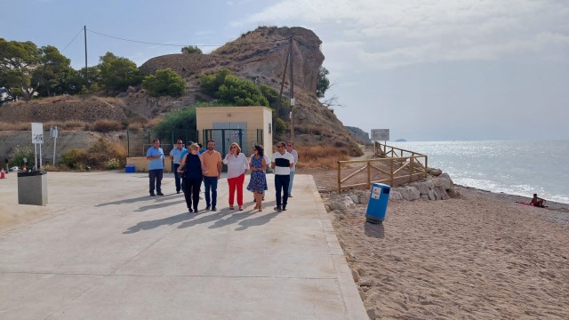 El Gobierno invierte 300.000 euros en la regeneración de la Playa Paradís de la Vila Joiosa
