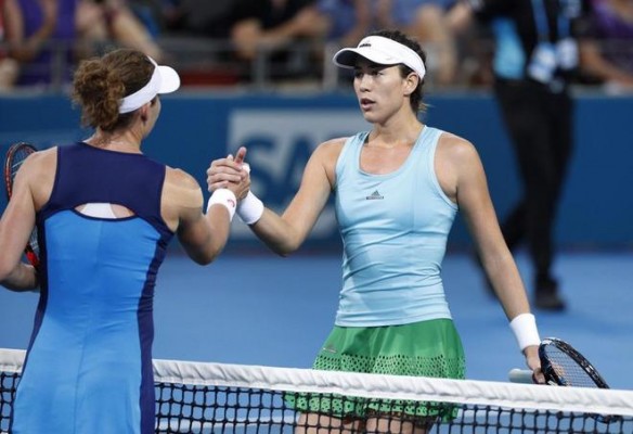 Garbiñe Muguruza estrena el año con victoria en Brisbane