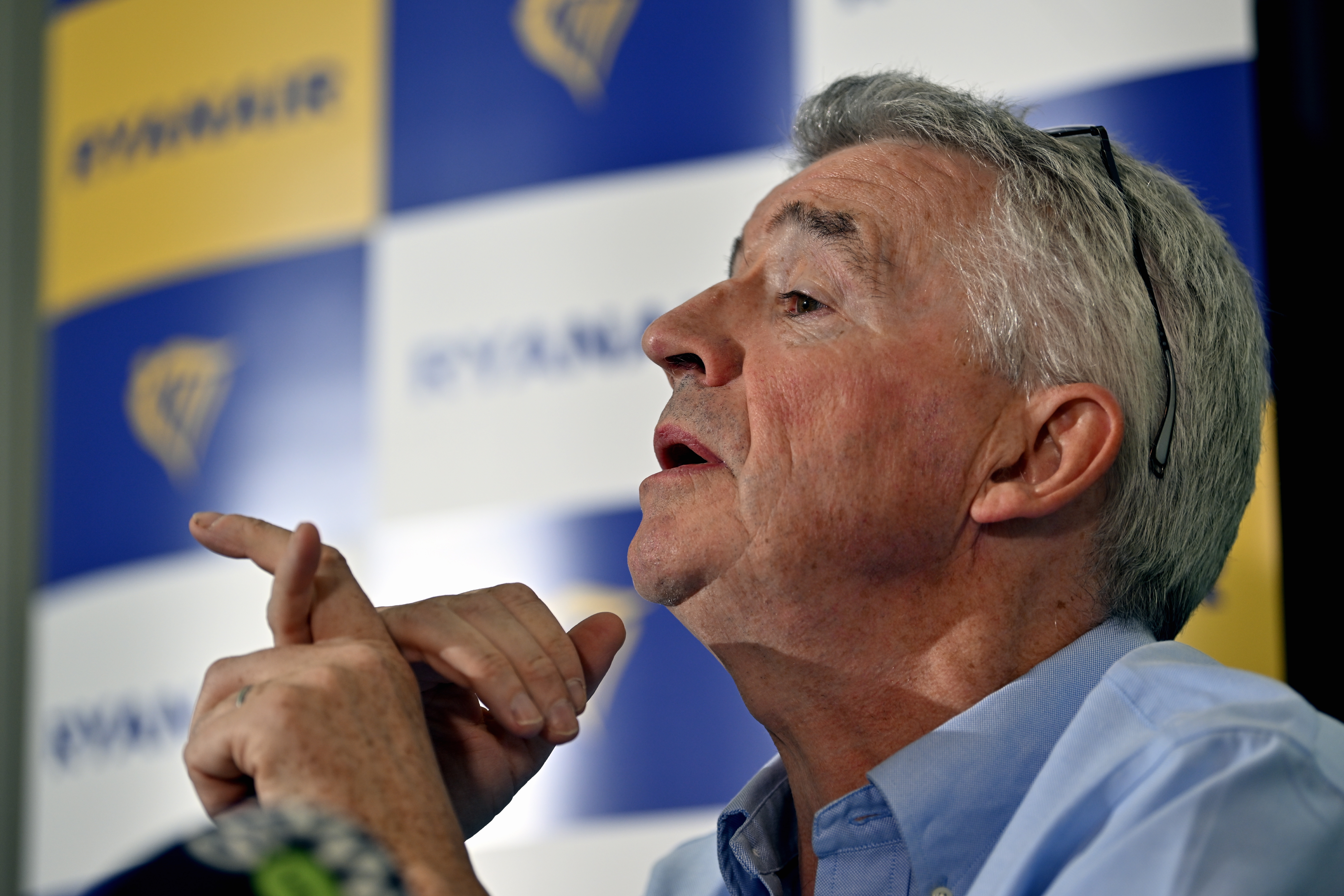 Michael O'Leary. Foto: ERIC LALMAND / BELGA / DPA - 