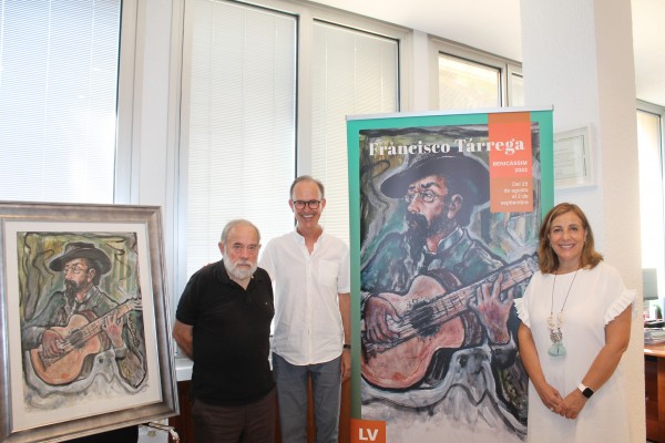 Melchor Zapata il·lustra el cartell del 55é Certamen de Guitarra Francisco Tárrega
 
