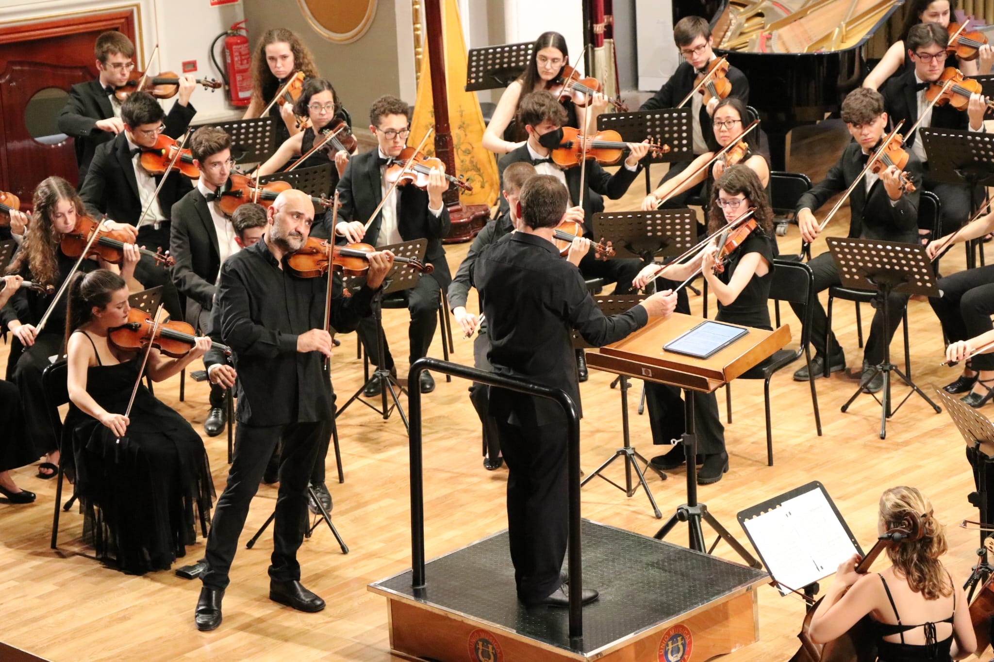 Éxito absoluto de la Jove Orquesta de la Generalitat Valenciana en el Festival de Llíria