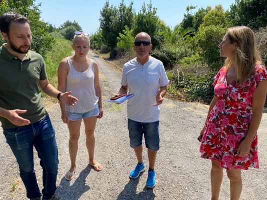 El PP urge un plan de asfaltado, iluminación y limpieza para el parque del Meridiano