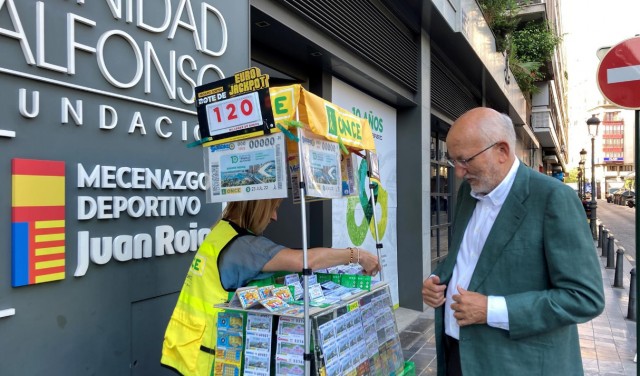 La Fundación Trinidad Alfonso (Juan Roig), protagonista del cupón de la ONCE de este sábado