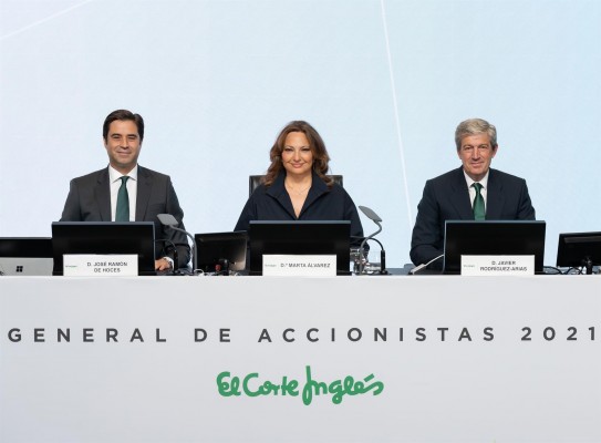 El Corte Inglés logra ventas y resultados en los 4 primeros meses de 2022 por encima de los de 2019