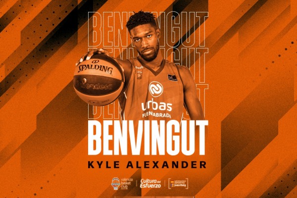 Kyle Alexander, nuevo refuerzo para Valencia Basket
