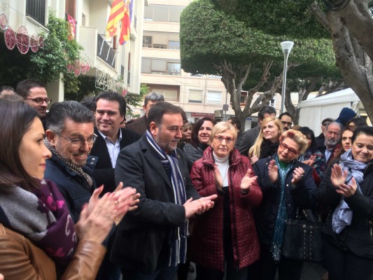 El PSPV tarda tres días en salir en defensa del alcalde de Almoradí y arremete contra C's