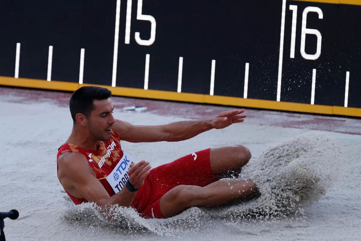 Pablo Torrijos, eliminado en la ronda de clasificación de triple salto 