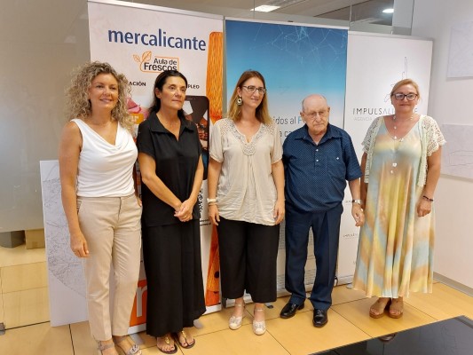 Alicante pacta con Mercalicante y la Fundación Laboral para formar en alimentación y construcción