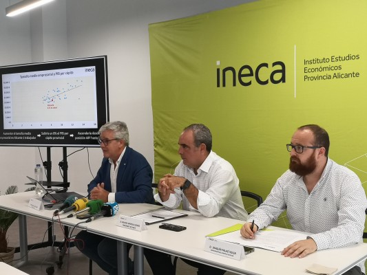 El mapa empresarial de Alicante: aumenta la creación de sociedades y crece su tamaño medio