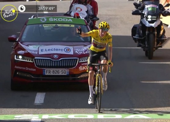 Vingegaard se impone en Hautacam y sentencia el Tour
