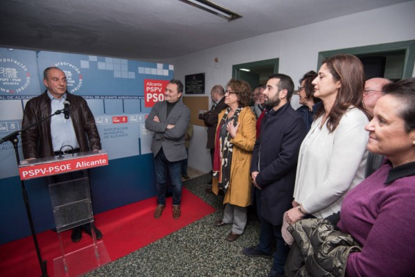Millana convoca la ejecutiva del PSOE de Alicante para acordar el cese de Sanguino como portavoz