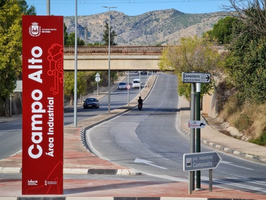 Elda inicia la tramitación de  la segunda fase de remodelación del Polígono Industrial Campo Alto