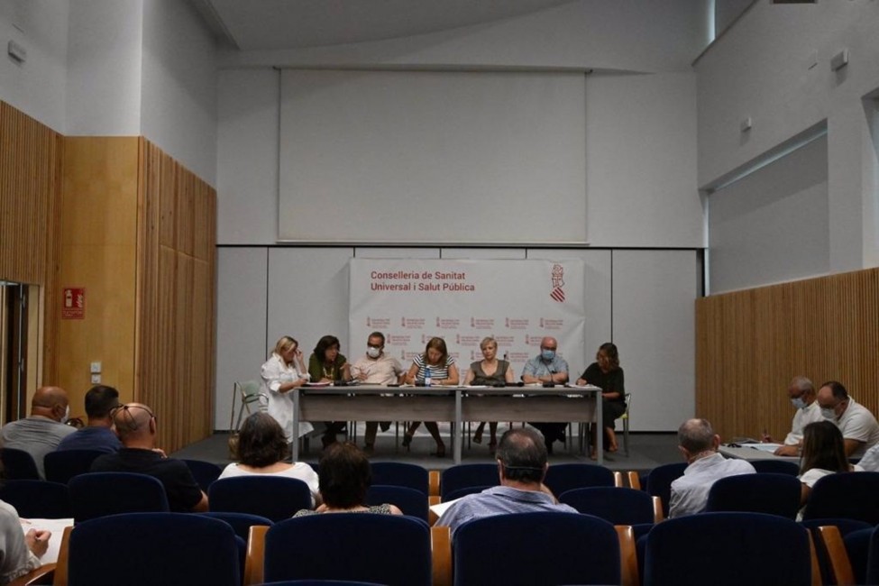 Mesa Sectorial De Sanidad. Foto: GVA - 