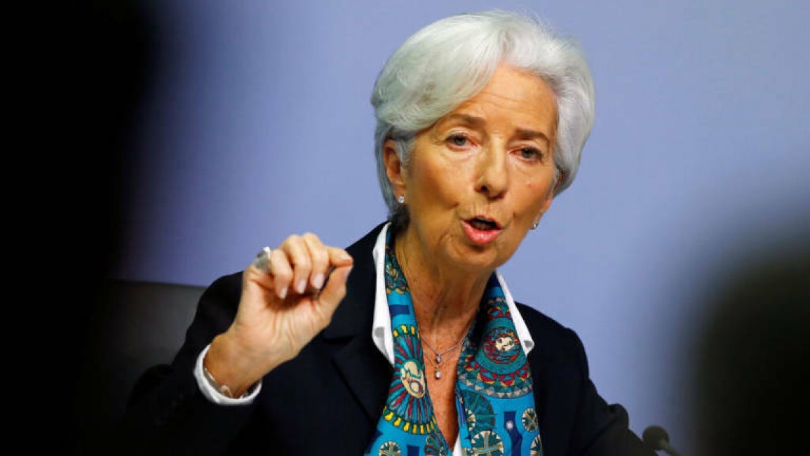 Christine Lagarde, presidenta del BCE - 