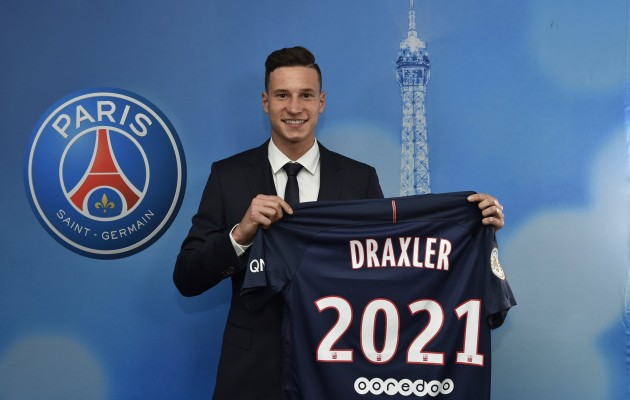 El PSG presenta oficialmente al alemán Julian Draxler
