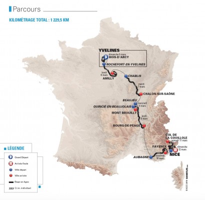 La París-Niza se fija este año un nuevo techo en el col de la Couillole