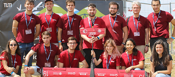 Un equipo de la UPV, cuarto en la competición de aeronáutica Air Cargo Challenge en Múnich