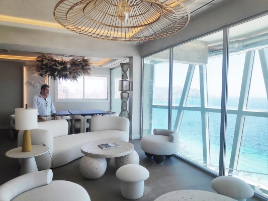 Fin de la obra del Delfin Tower de Benidorm: el edificio de pisos millonarios que veta el alquiler vacacional