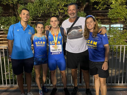 Los 100 metros del Nacional sub-20 dejan el oro de Jaime Mendoza y un récord de Eva Ibarra 