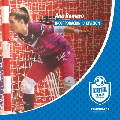 La portera yeclana Ana Romero vuelve a la Región al fichar por LBTL Alcantarilla