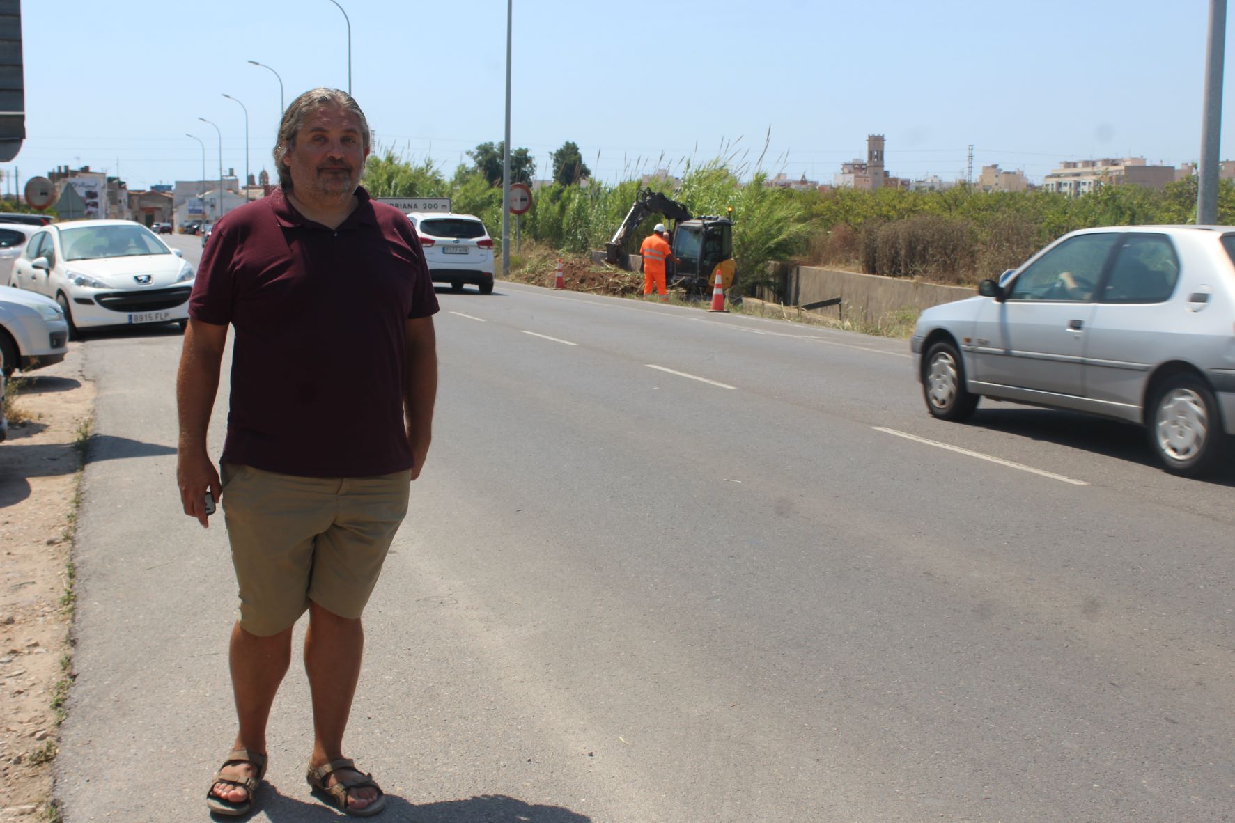 Generalitat inicia las obras del vial ciclopeatonal CR185 en Burriana que tendrá un coste de 100.000 euros