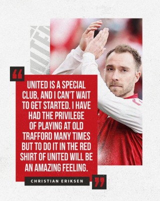 El Manchester United ficha a Eriksen
