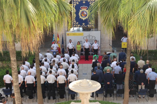 Toma posesión el nuevo jefe regional de Operaciones de la Policía Nacional de la Comunitat