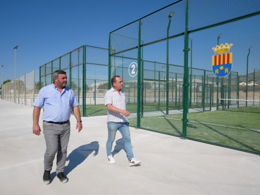 Crevillent estrena las nuevas pistas de vóley y fútbol playa