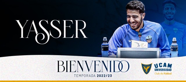El UCAM CF ficha al almeriense Yasser El Arbaoui, quien llega desde el Lleida