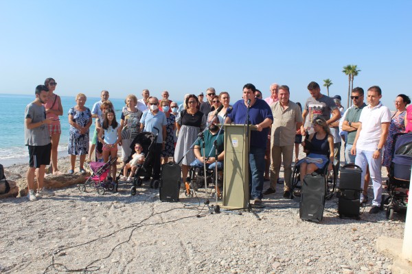 Nules pide a Costas que permita instalar la pasarela de acceso a la playa Les Marines