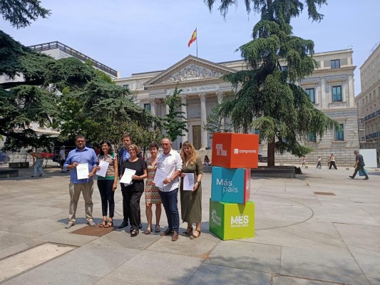 Más País-Equo, Chunta Aragonesista y Més per Mallorca apoyan a Compromís en la financiación 