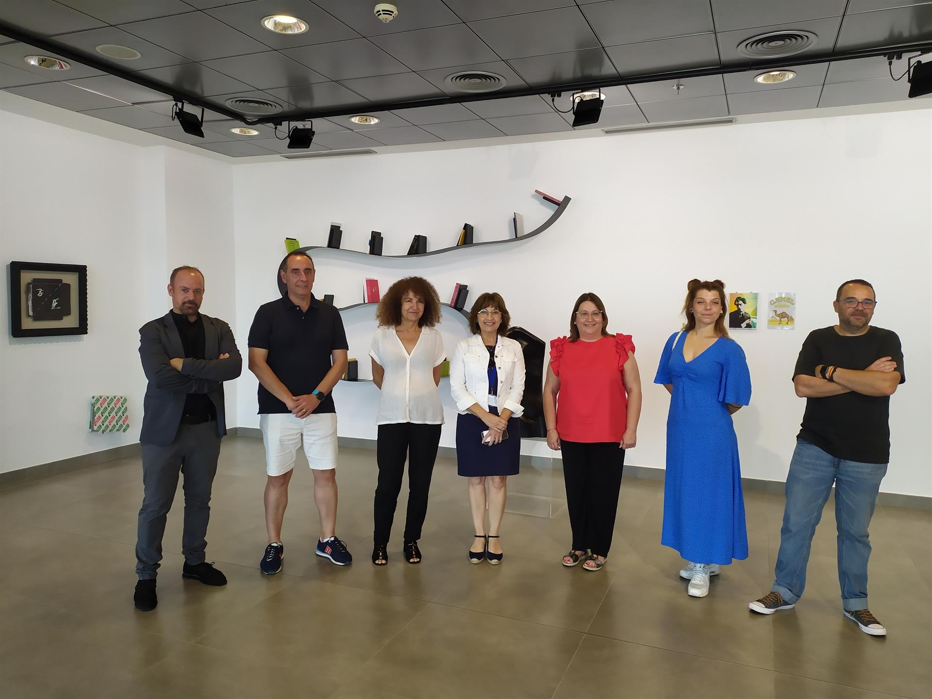La galería del aeropuerto de Castellón reabre tras un paréntesis de tres años 