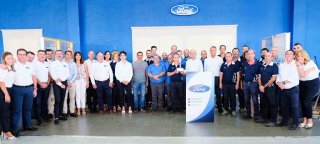 Ford premia al concesionario murciano Arcomóvil con su tercer Chairman's Award