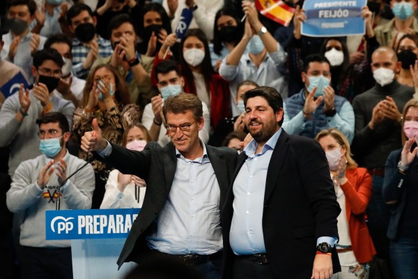 Valcárcel habla y Feijóo clausura: así será el congreso para proclamar a Miras al frente del PP
