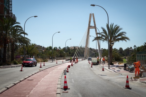 Movilidad de Elche 'conciencia' con el anillo interior ciclista: los coches deben priorizar las circunvalaciones