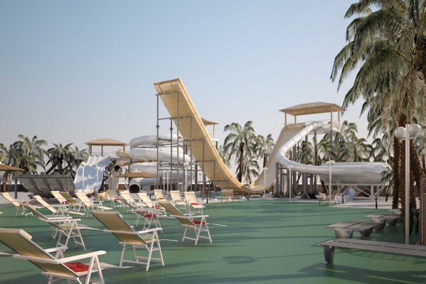 El hotel Monika Holidays de Finestrat se transforma con un parque acuático en su interior