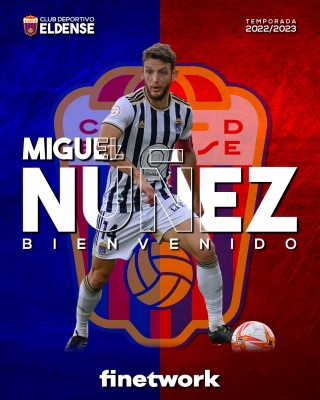 El Eldense incorpora al defensa Miguel Núñez tras remodelar su cuerpo técnico
