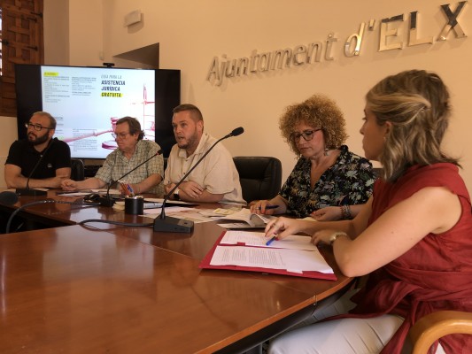 Elche, la UMH y el Colegio de Abogados colaboran en una Guía para la Asistencia Jurídica Gratuita