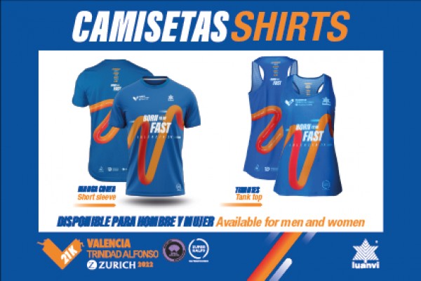 Luanvi presenta la camiseta de los 20.000 corredores del Medio Maratón Valencia