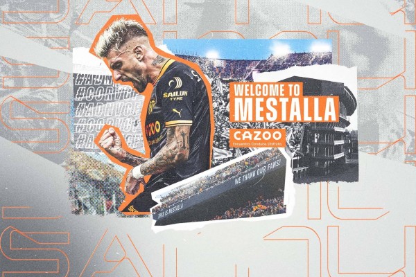 OFICIAL: Samu Castillejo, nuevo jugador del Valencia CF hasta 2025