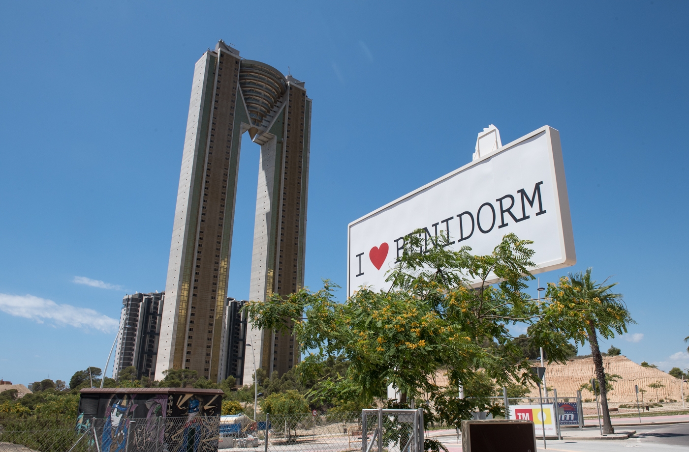 El edificio Intempo, en una foto de archivo. Foto: RAFA MOLINA - 