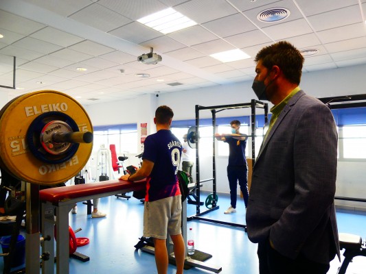 San Javier saca a licitación la finalización de las obras del nuevo gimnasio municipal por 272.000 euros