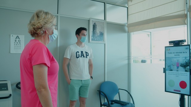 La Cátedra Cuatroochenta de la UJI prueba la app para detectar la fragilidad en personas mayores

