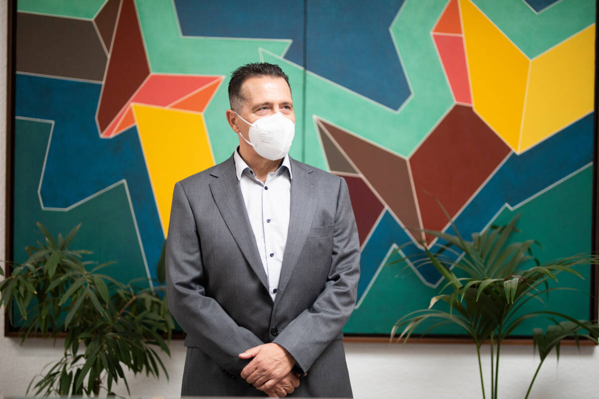 Pepe Capilla, rector de la Universitat Politècnica de València (UPV). Foto: ESTRELLA JOVER - 