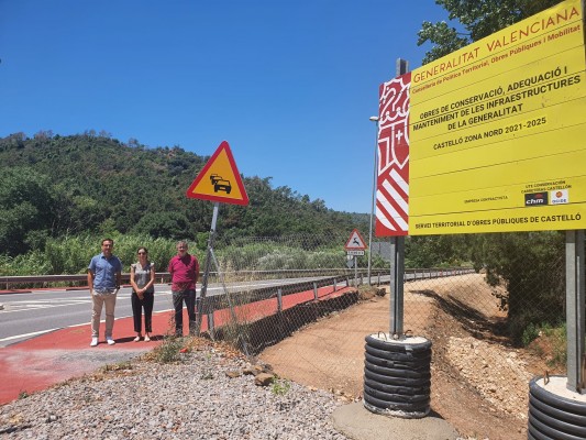 Obras Públicas construirá un nuevo tramo de vía ciclopeatonal en la Pobla Tornesa
