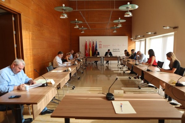 Mejoran los accesos a cuatro colegios de Cabezo de Torres, Casillas, Guadalupe y La Alberca