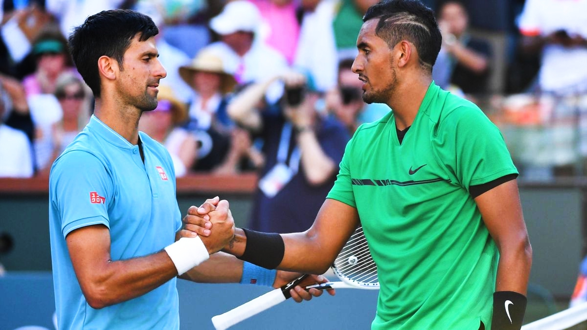 Kyrgios y Djokovic, historia o diversión 
