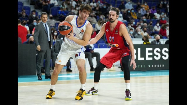 El joven base esloveno Urban Klavzar recala en el UCAM CB tras debutar con el Madrid