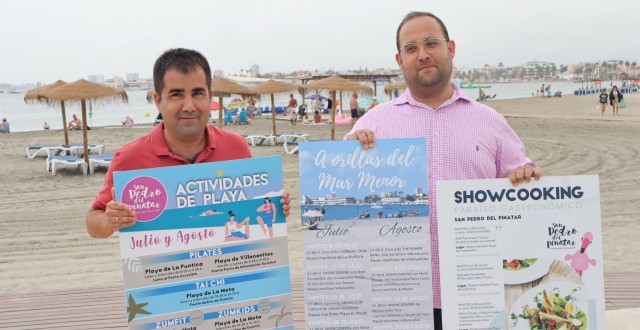 Las playas de San Pedro no son solo para el baño: acoge eventos de todo tipo durante julio y agosto